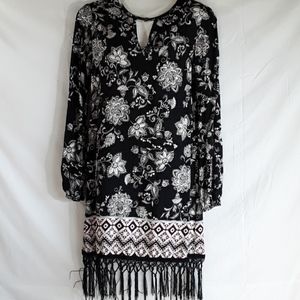 BOHEMIAN XHILARATION DRESS SIZE M NWOT